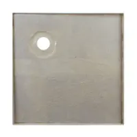 Coria | cădiță de duș pătrată 80x80x5 cm, acril, cu sifon