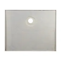 Coria | cădiță de duș dreptunghiulară 90x120x5 cm, acril, cu sifon