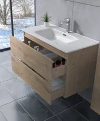 Catania | dulap de baie cu lavoar Sonoma 60cm