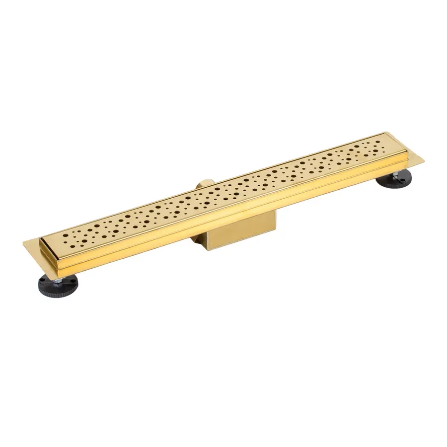 Lotaringia | rigolă de duș Gold, 60 cm