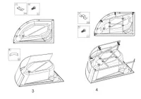 Asimetrică | panou frontal pentru cadă, dreapta 150 cm