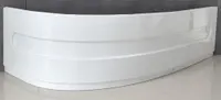 Asimetrică | panou frontal pentru cadă, dreapta 160 cm