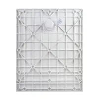 Cagliari | cădiță de duș dreptunghiulară White 80x120x2,6 cm, SMC, cu sifon