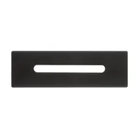 Oțel | set capace preaplin și scurgere pentru cadă freestanding, black