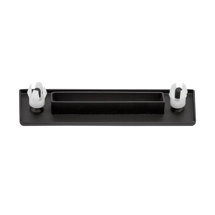 Oțel | set capace preaplin și scurgere pentru cadă freestanding, black