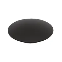 Oțel | set capace preaplin și scurgere pentru cadă freestanding, black