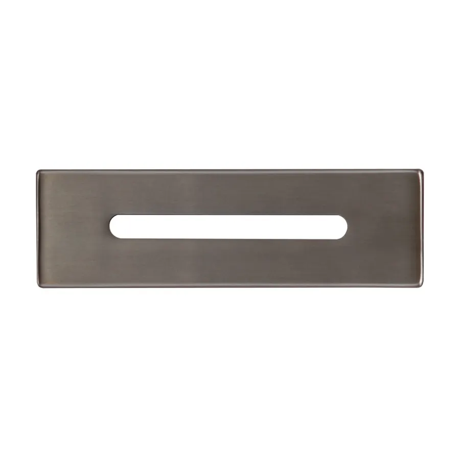 Oțel | set capace preaplin și scurgere pentru cadă freestanding, gun gray