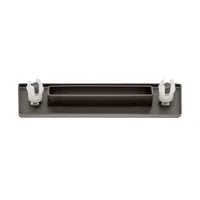 Oțel | set capace preaplin și scurgere pentru cadă freestanding, gun gray