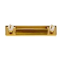 Oțel | set capace preaplin și scurgere pentru cadă freestanding, gold