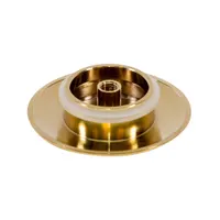 Oțel | set capace preaplin și scurgere pentru cadă freestanding, gold