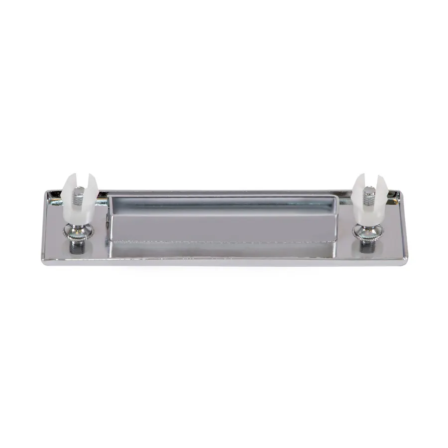 Oțel | set capace pentru preaplin și scurgere, pentru cadă freestanding, silver