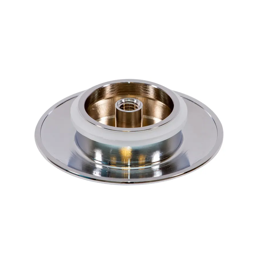 Oțel | set capace pentru preaplin și scurgere, pentru cadă freestanding, silver