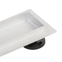 MODERN | rigolă de duș 100 cm, pentru placare cu gresie