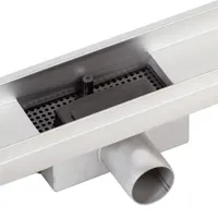 MODERN | rigolă de duș 50 cm, pentru placare cu gresie