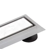 MODERN | rigolă de duș, 70 cm, cu capac placabil cu gresie
