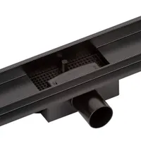 Burela | rigolă de duș negru mat, 70 cm
