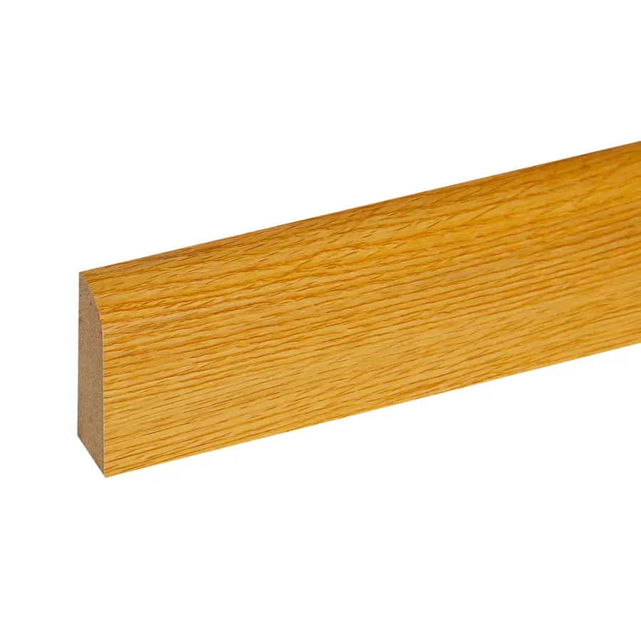 W-STEP | plintă pentru parchet laminat, model stejar, 2400x60x15 mm