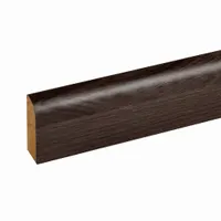 W-STEP | plintă pentru parchet laminat, model stejar gri, 2400x60x15 mm