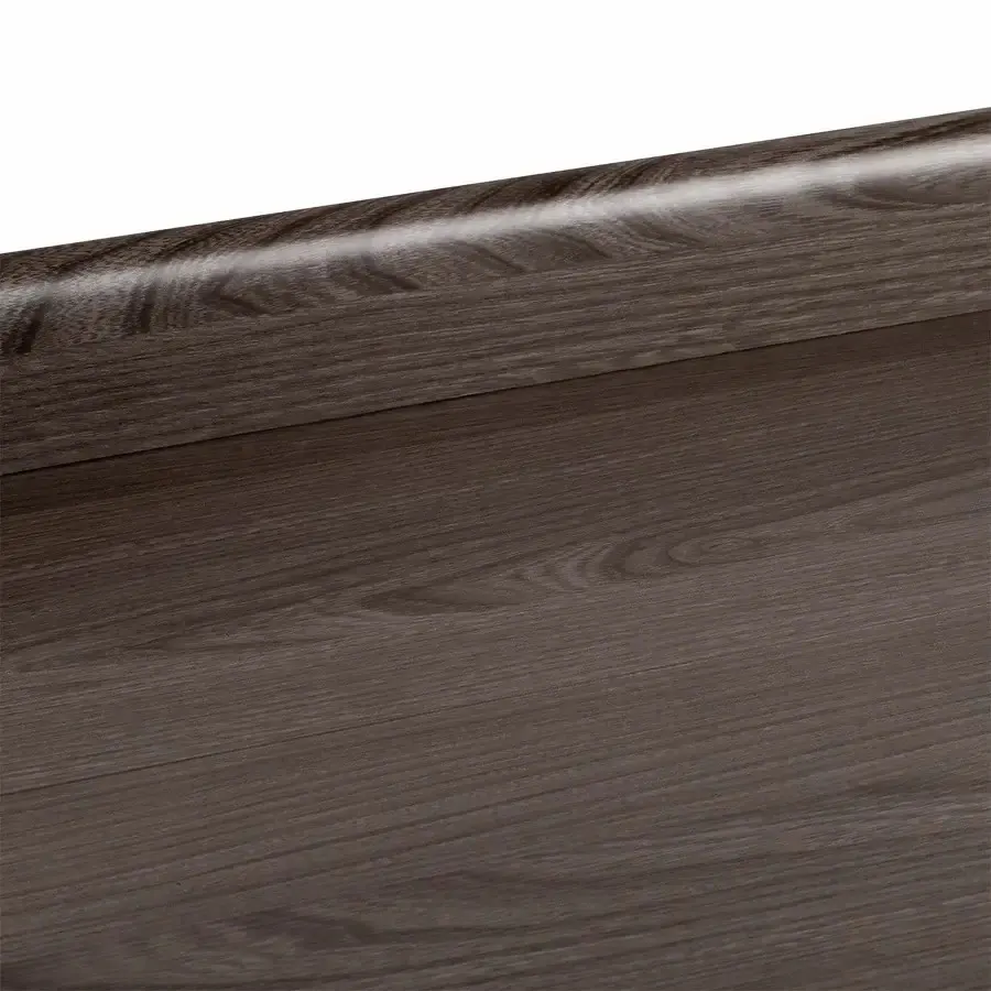 W-STEP | plintă pentru parchet laminat, model stejar gri, 2400x60x15 mm