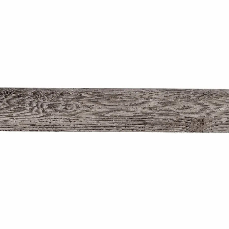 W-STEP | plintă pentru parchet laminat, model stejar alb, 2400x60x15 mm