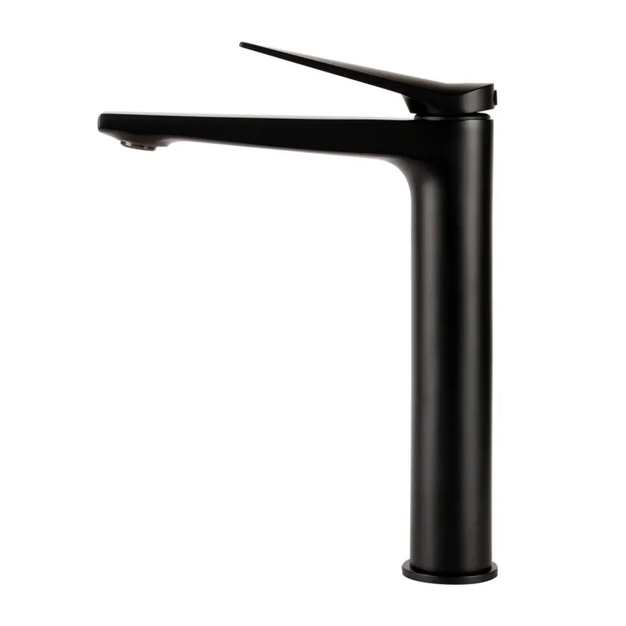 Tropez | baterie înaltă pentru lavoar Black