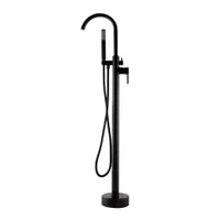 Korfu | baterie freestanding pentru cadă Black