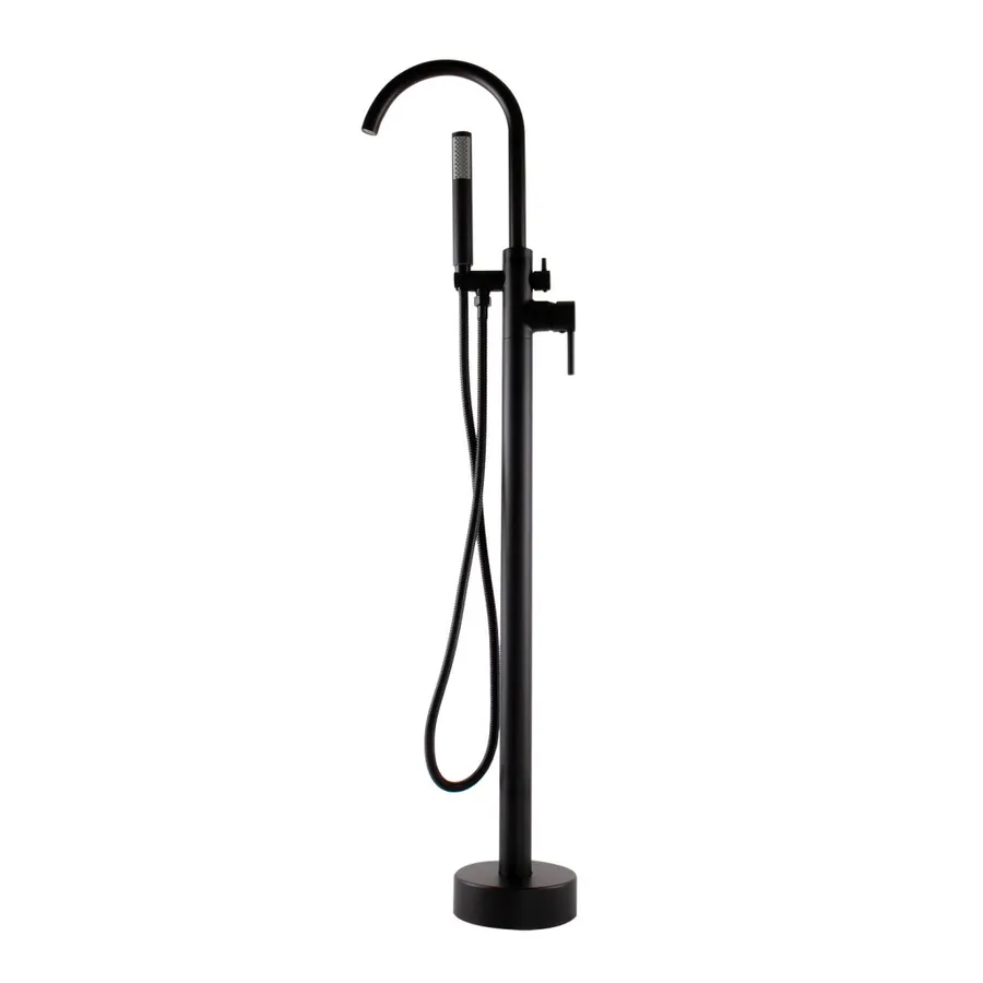 Korfu | baterie freestanding pentru cadă Black
