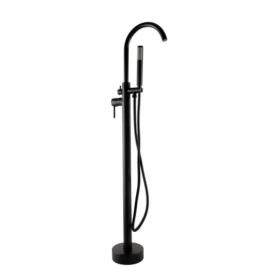 Korfu | baterie freestanding pentru cadă Black