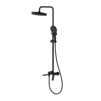 Maya | set de duș Eco Black, cu suport gel de duș