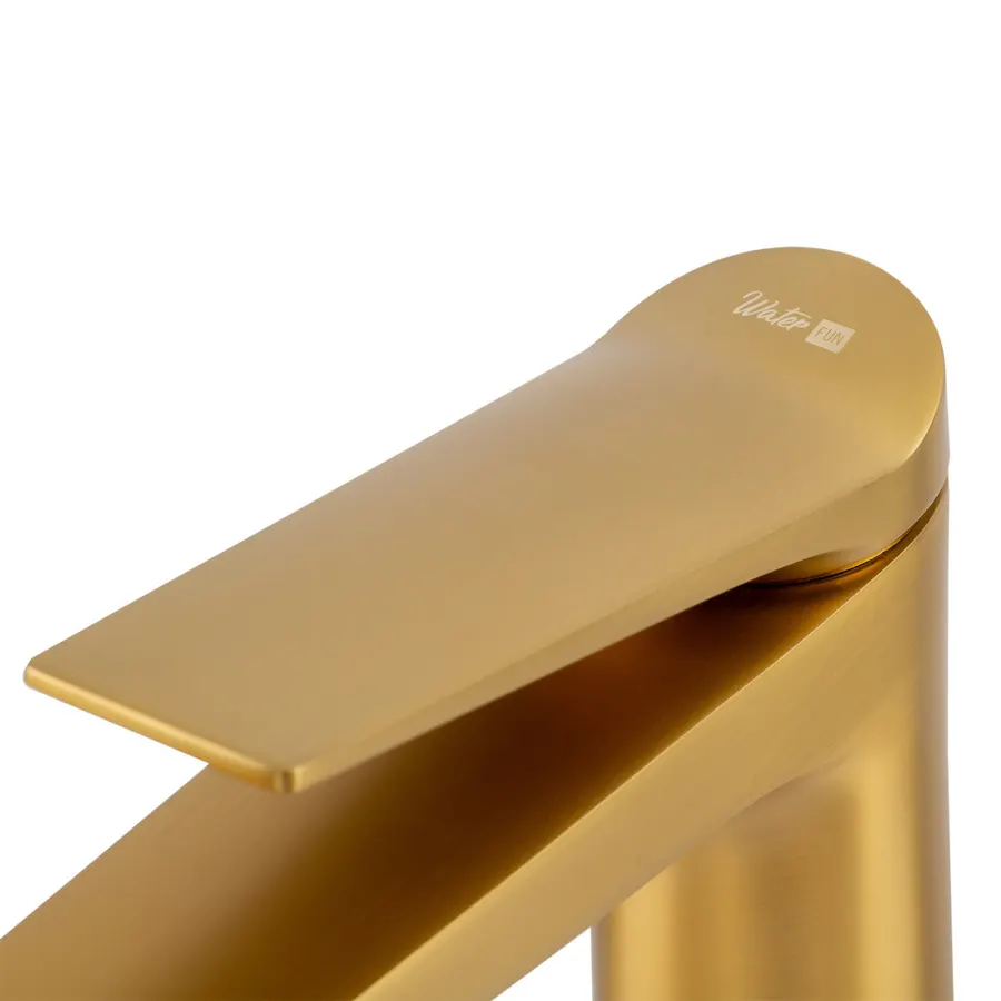 Tropez | baterie înaltă pentru lavoar Gold