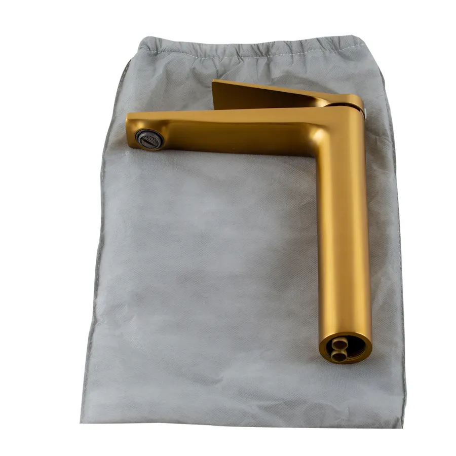 Tropez | baterie înaltă pentru lavoar Gold