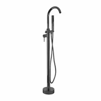 Korfu | baterie freestanding pentru cadă Gun Grey