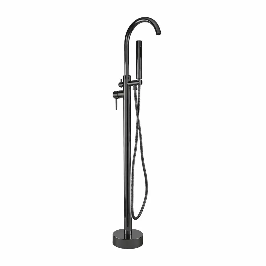 Korfu | baterie freestanding pentru cadă Gun Grey