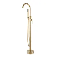 Korfu | baterie freestanding pentru cadă Rose Gold