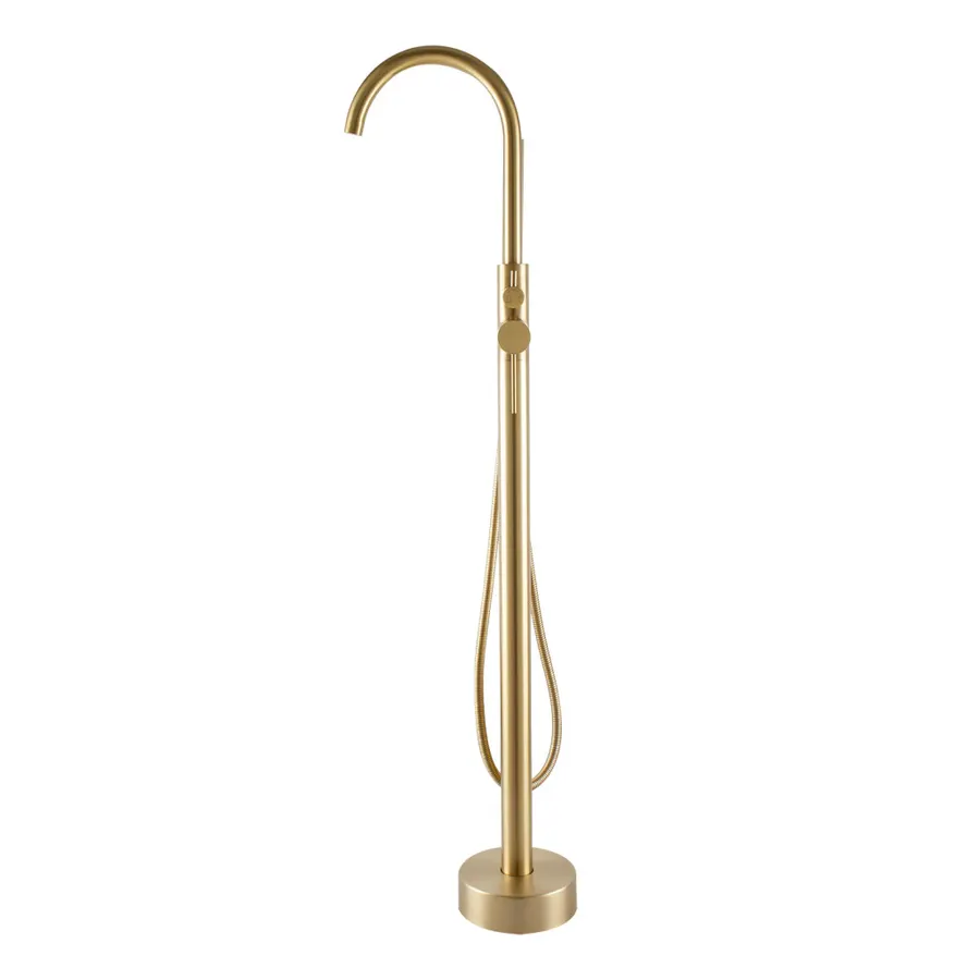 Korfu | baterie freestanding pentru cadă Rose Gold
