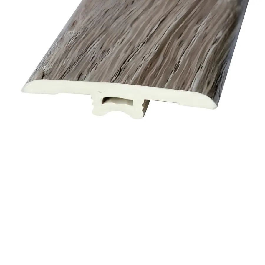 W-STEP | profil de trecere pentru pardoseală SPC, cu montaj prin lipire, model stejar rustic, 2400x46x7 mm