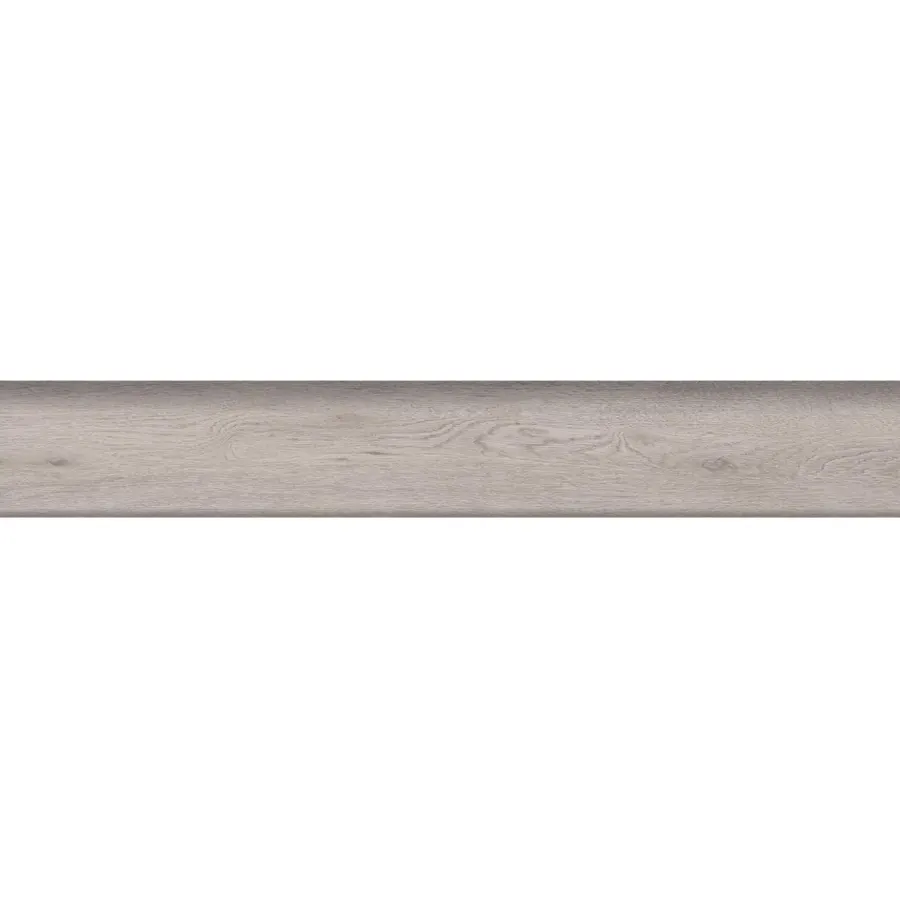 W-STEP | plintă pentru pardoseală SPC, model stejar gri, 2400x80x14 mm