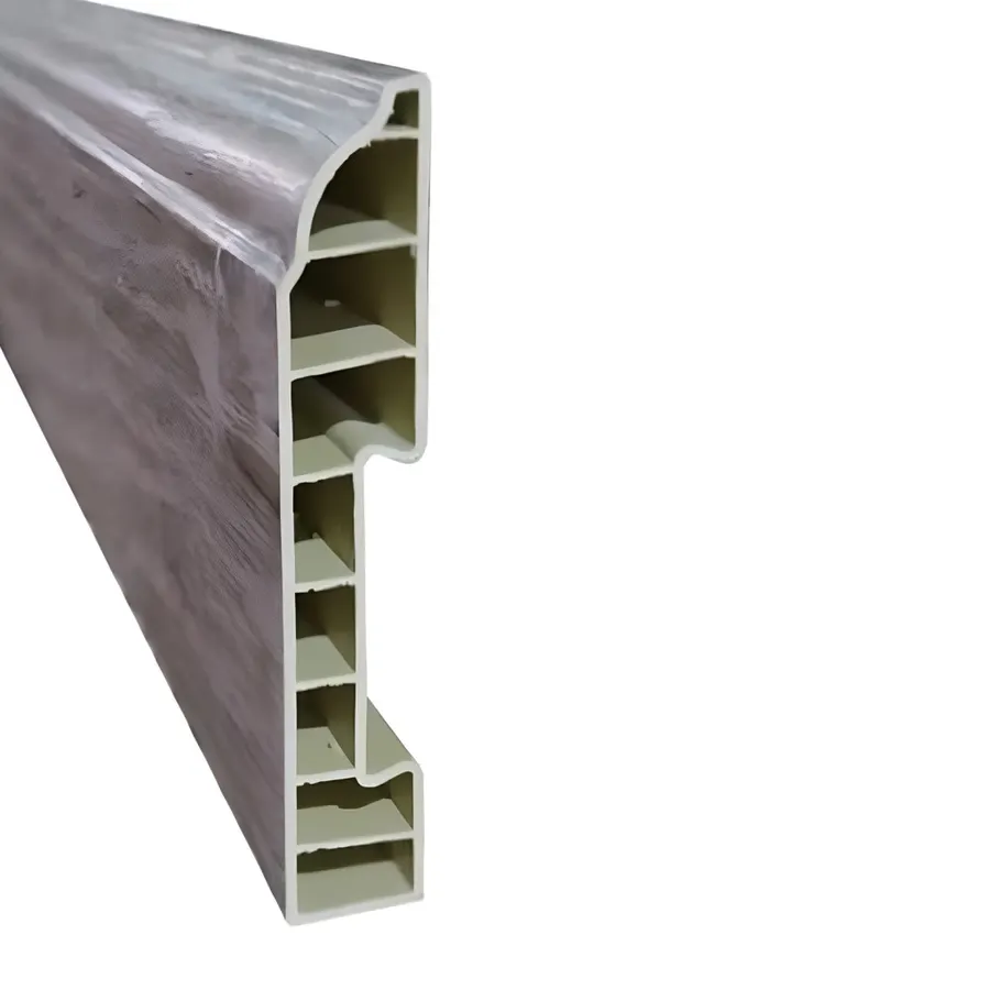 W-STEP | plintă pentru pardoseală SPC, model stejar deschis, 2400x80x14 mm