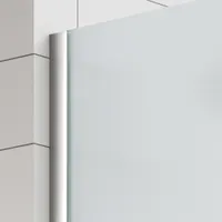 Walk-in | perete de duș Chrome, cu sticlă mată, satinată 70, 200cm, 8mm, NANO