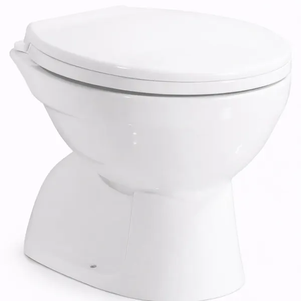 EUROPA | vas WC cu spălare directă, ceramică, alb, cu evacuare verticală