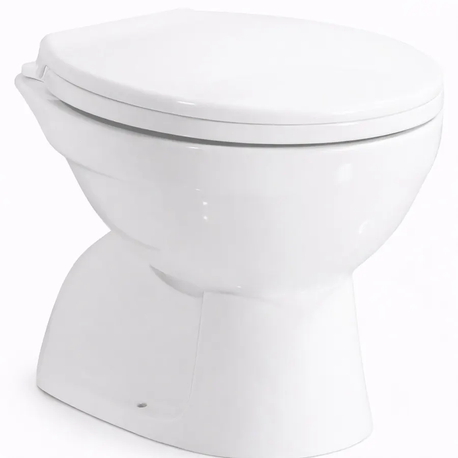 EUROPA | vas WC cu spălare directă, ceramică, alb, cu evacuare verticală