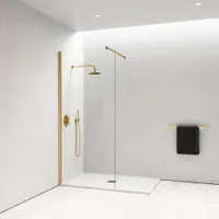 Walk-in | perete de duș Gold 90, 200cm, 8mm, NANO