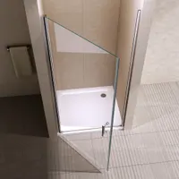 Madeira | ușă de duș batantă 90, fără tratament nano, 190cm, 5mm