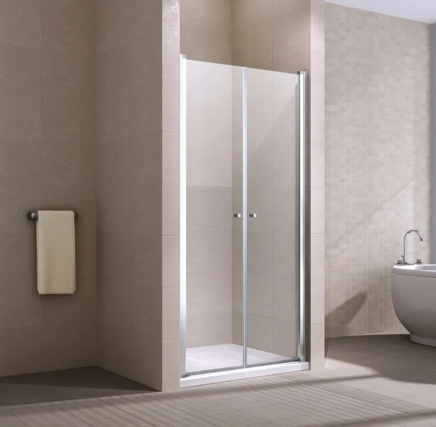 Westy | ușă de duș batantă cu două canate 80, 195cm, 6mm, NANO