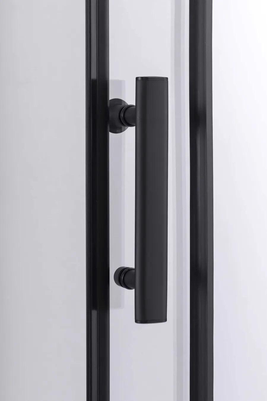Avignon | cabină de duș semirotundă Black 6mm 70*70 190cm