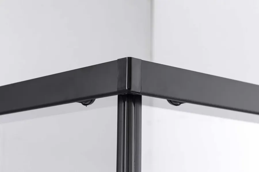 Motril | cabină de duș Black 80x80 190cm, 6mm, NANO