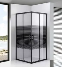 Toulon | cabină de duș Shadow 6mm 80*80 190cm