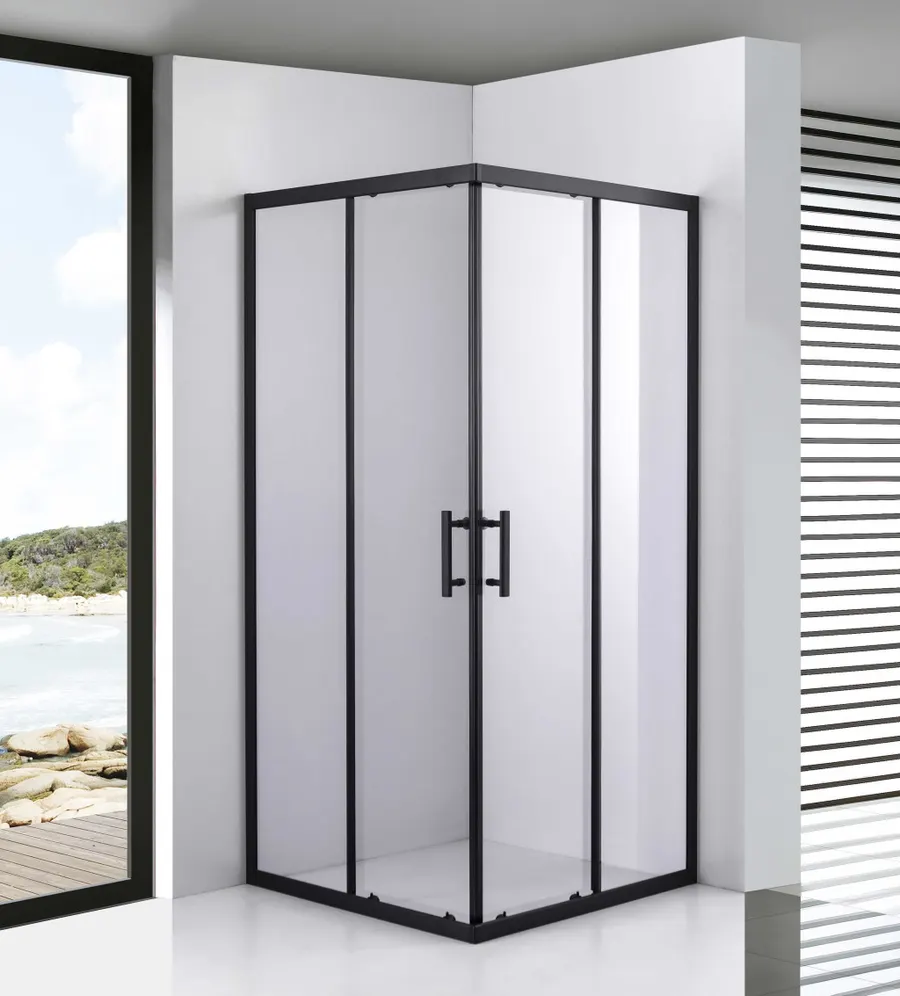 Toulon | cabină de duș Black 6mm 90*90 190cm