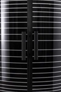 Avignon | cabină de duș semirotundă 6mm Shadow 90*90 190cm