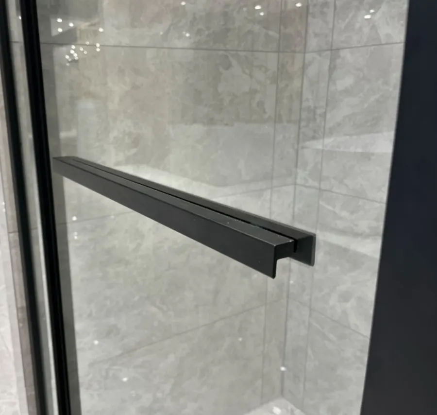 Firenze | cabină de duș Black 6mm 70 cm, NANO